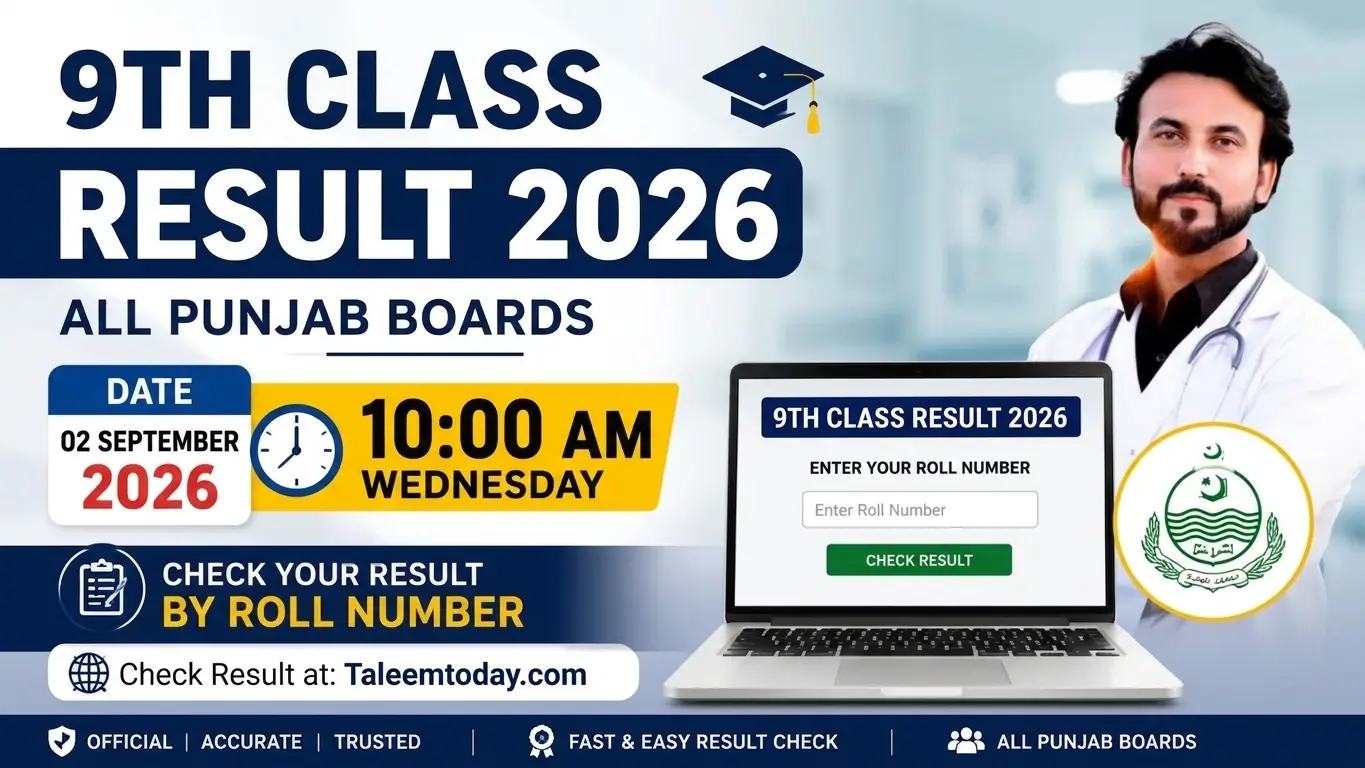 9th Class Result 2026 Check Your Result by Roll Number